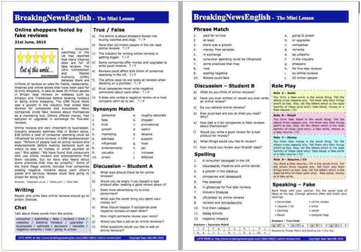 A 2-Page Mini-Lesson - Xxxxx