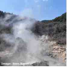 An ESL lesson on Volcanoes - Greener trees may be sign a volcano will erupt