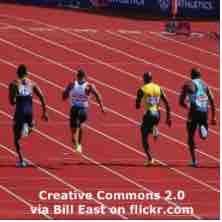An ESL lesson on Oblique Seville  - Jamaica sprinter Oblique Seville wins world 100m gold 
